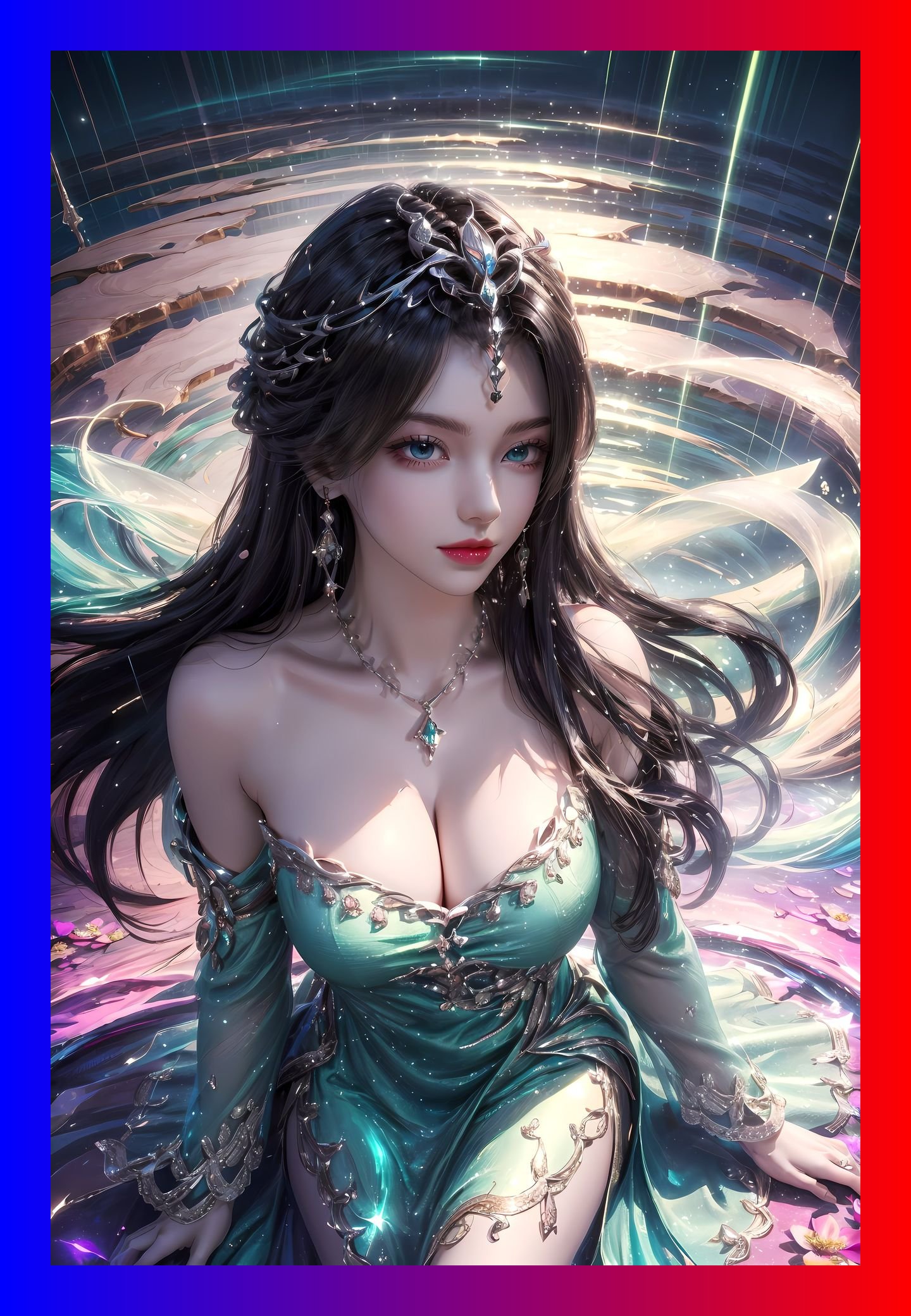 炫酷的ai壁纸完美世界柳神优质8k壁纸下载