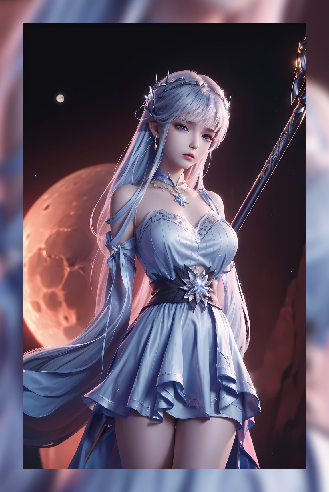 火热ai壁纸神印王座圣采儿精美6k图包打包