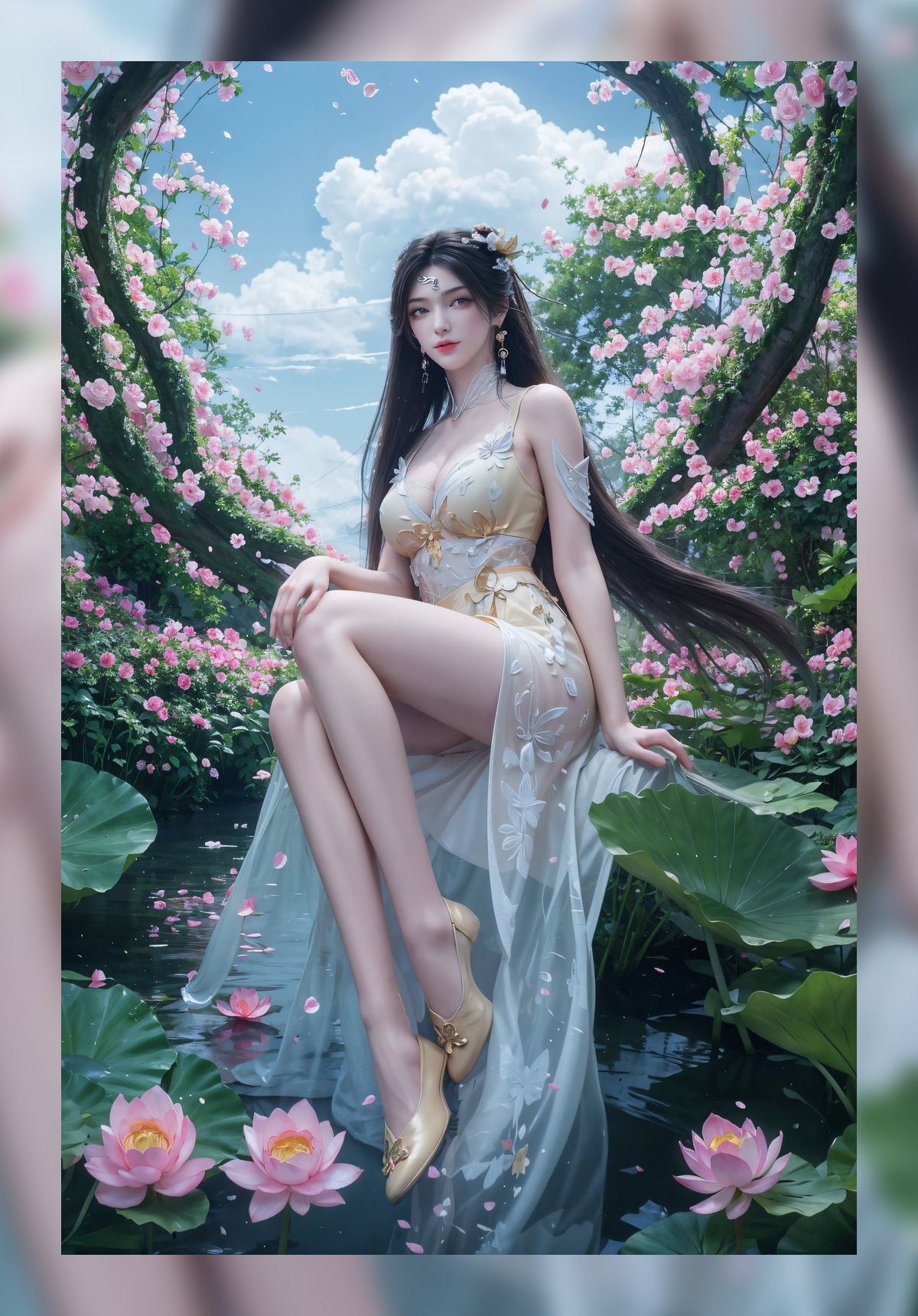 精美的多场景诛仙金瓶儿精美8k图包打包