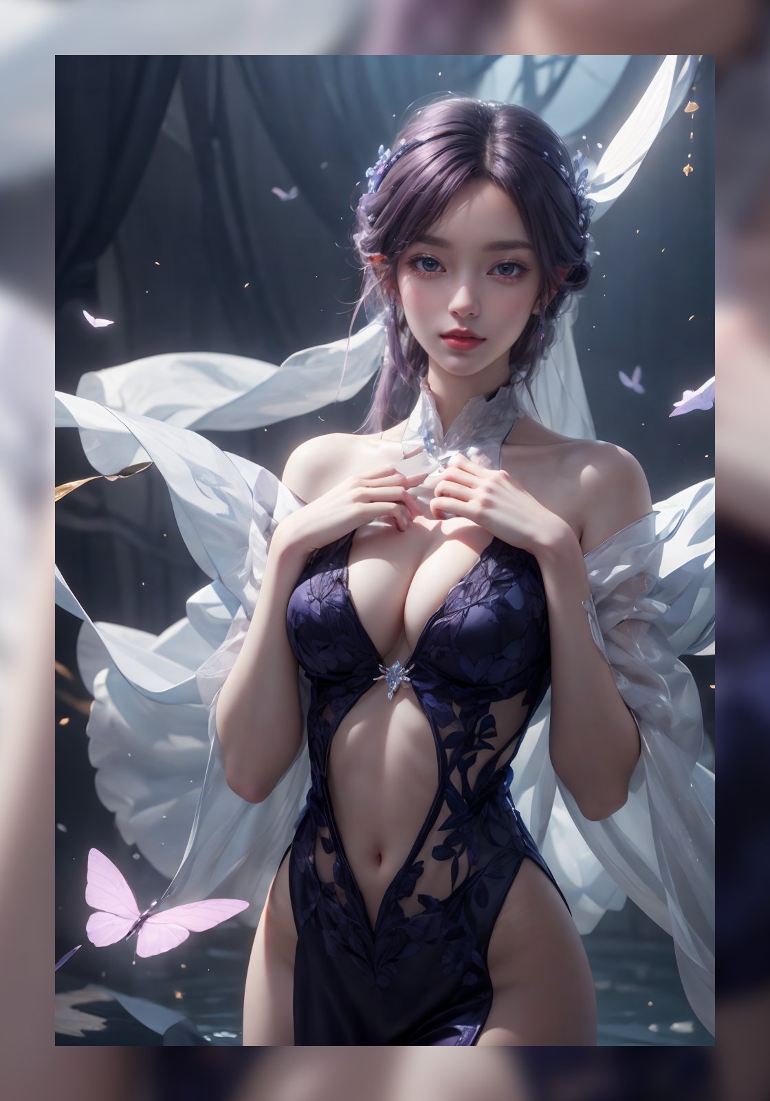 炫酷的ai生成完美世界云曦精美4k图包打包