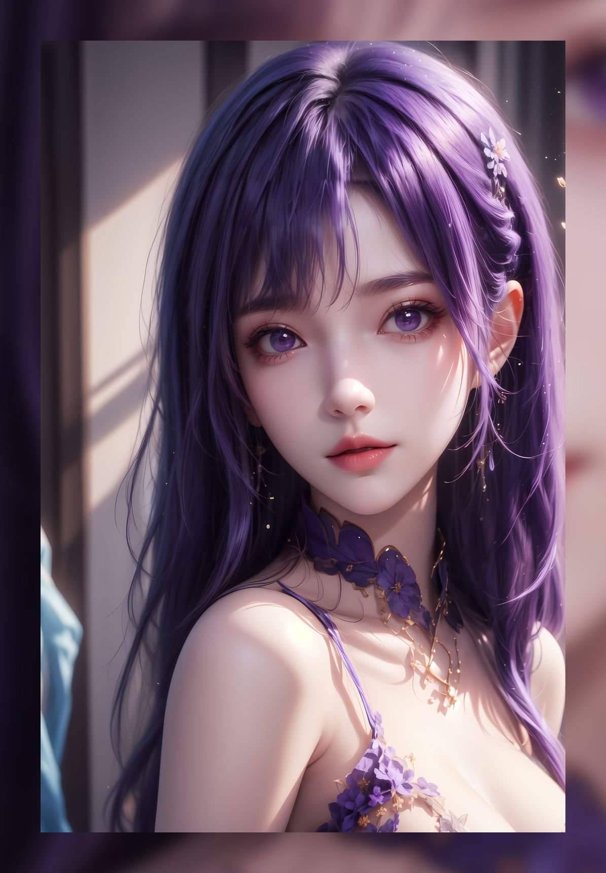 炸裂的ai作品神印王座圣采儿高分辨率4k打包壁纸