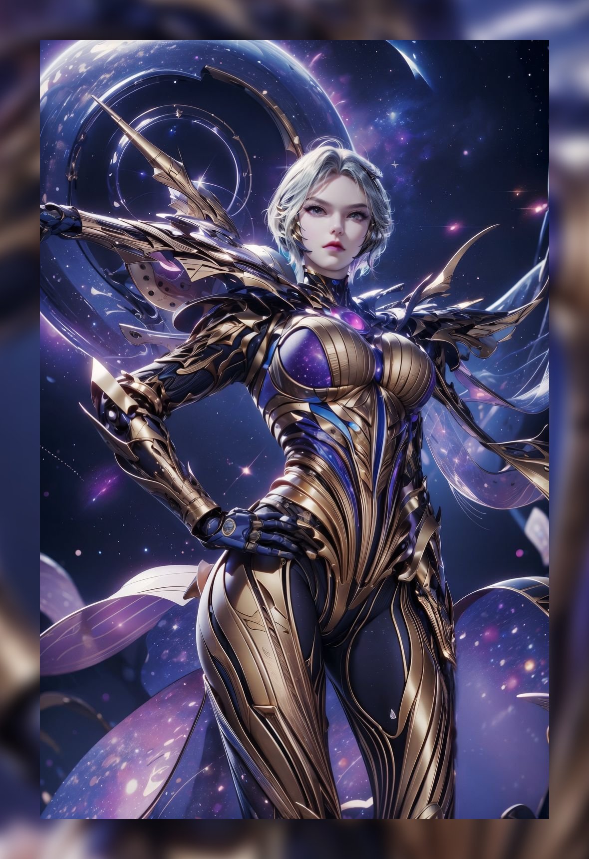 精致ai桌面吞噬星空九皇女精美6k图包打包