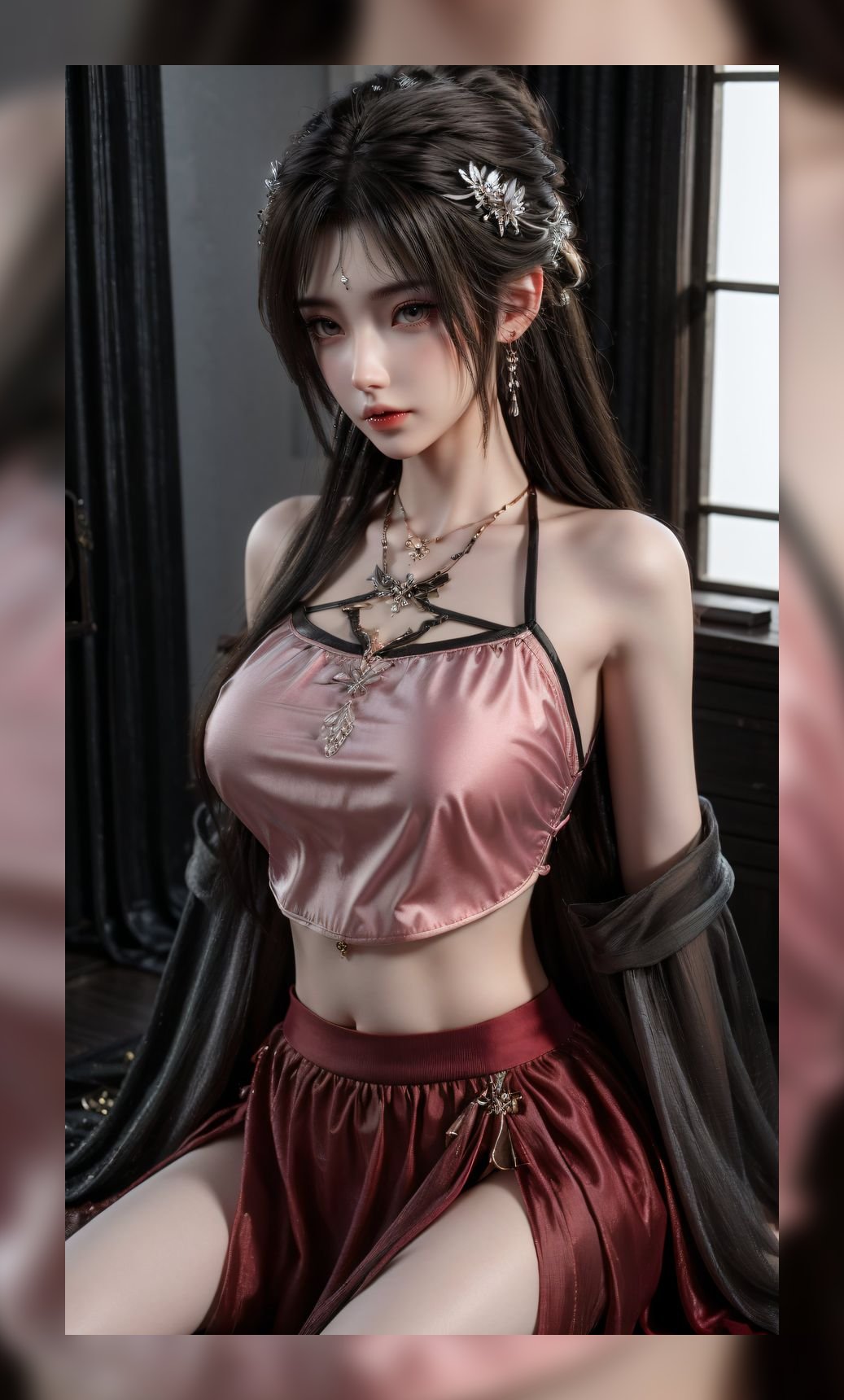 国潮ai绘画完美世界清漪高清6k图包下载