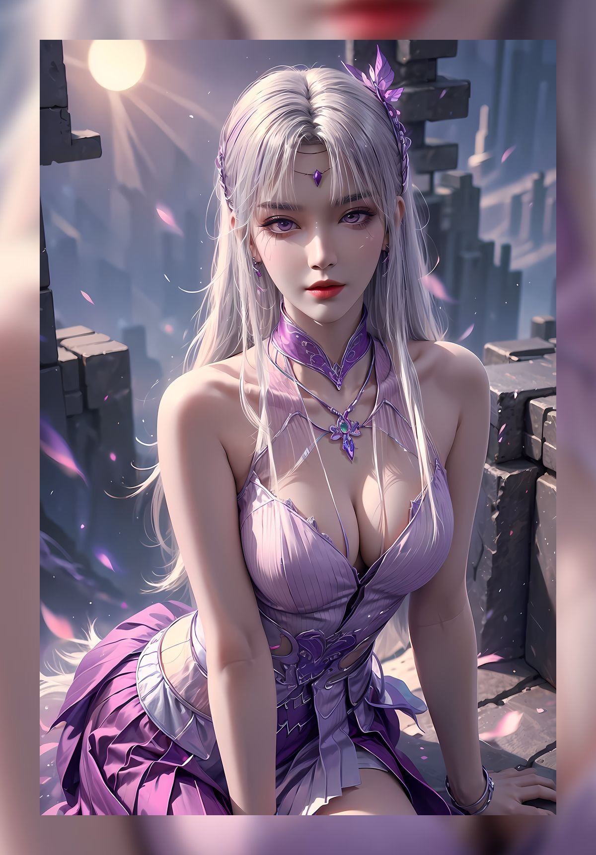 炸裂的ai壁纸斗破苍穹小医仙超清8k图包打包