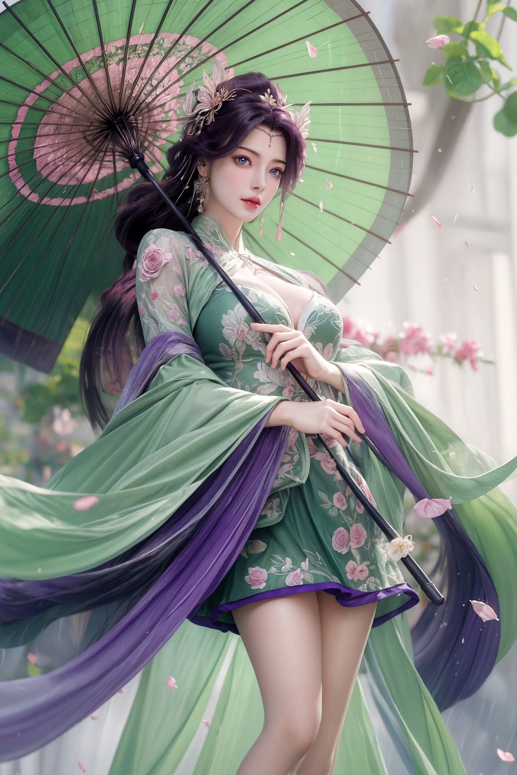 精致素材完美世界云曦高清8k压缩打包