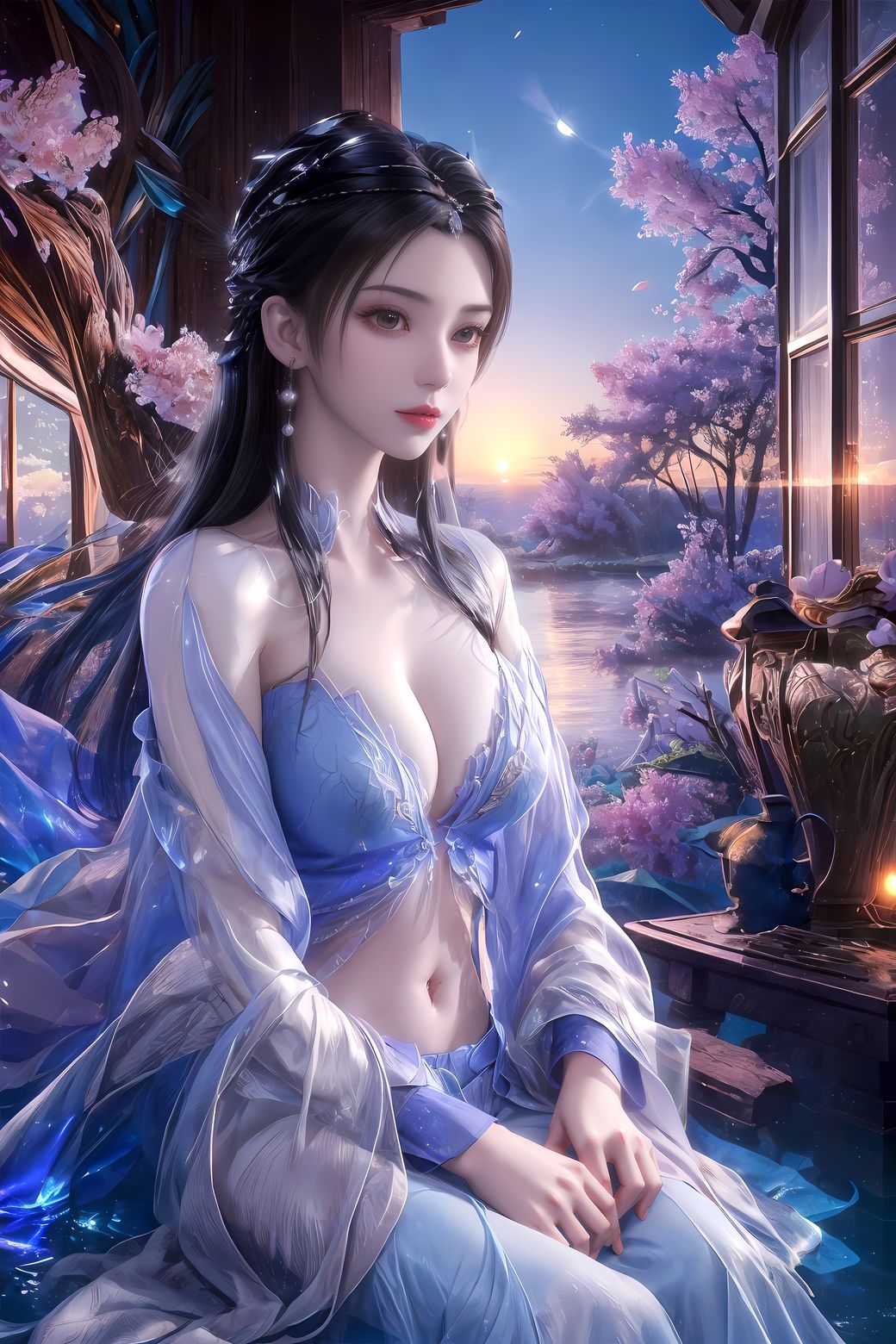 精致ai女神仙逆李慕婉超清6k图包壁纸