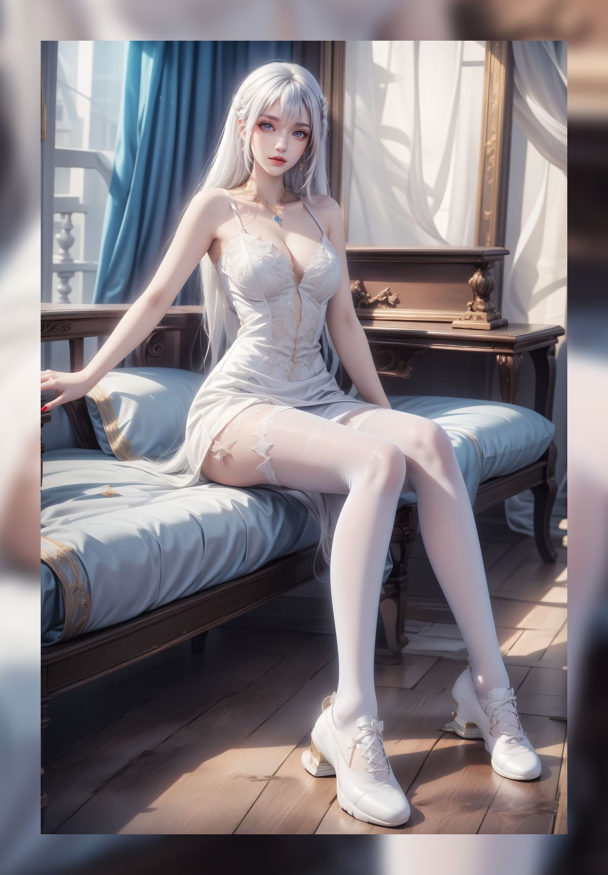 炸裂的ai素材神印王座圣采儿优质8k整理打包