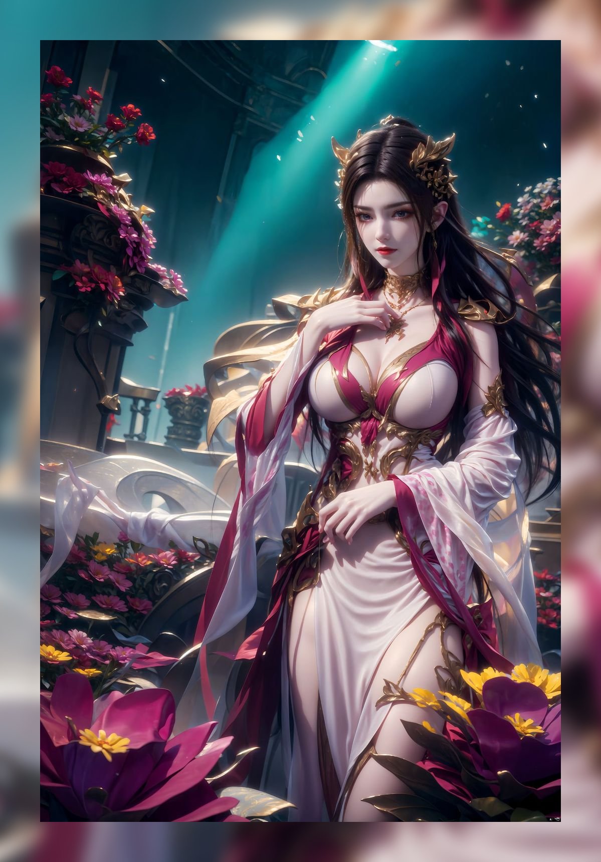 优秀作品ai绘画斗破苍穹美杜莎精美8k图包下载