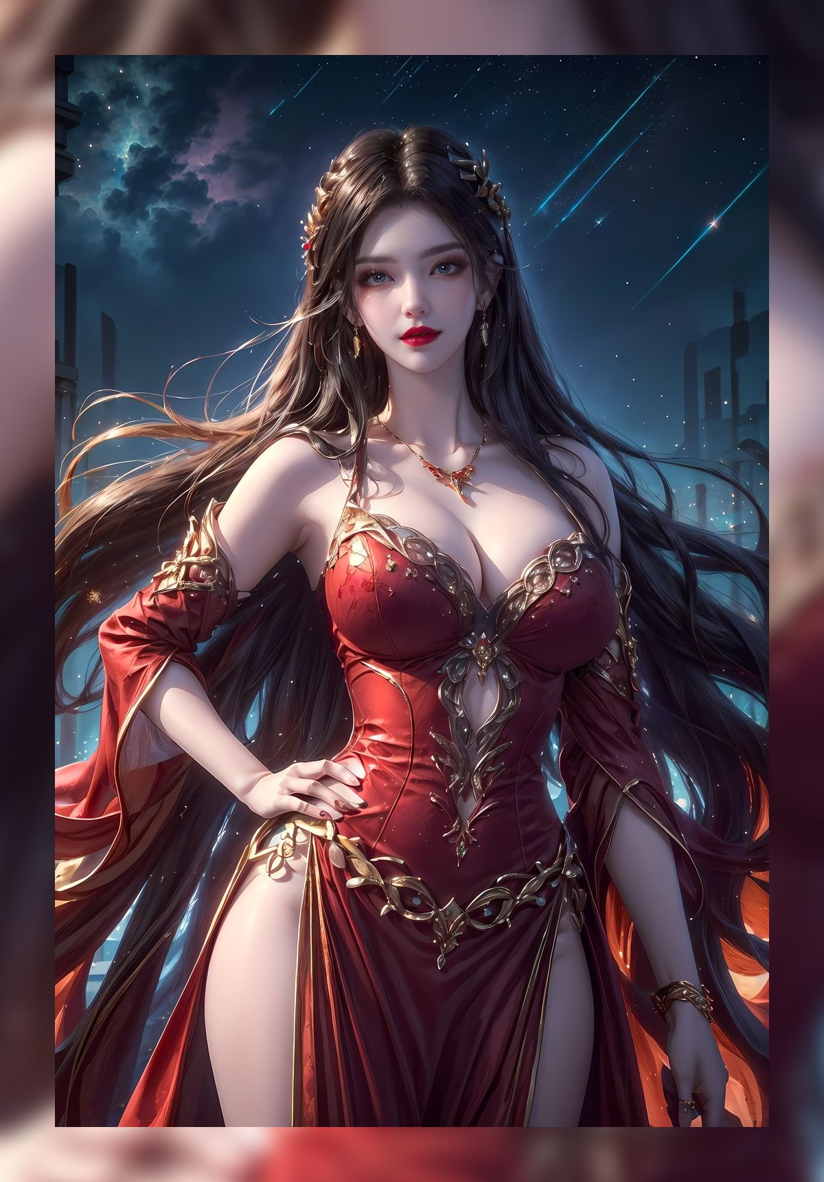 高品质素材斗破苍穹美杜莎优质4k整理下载