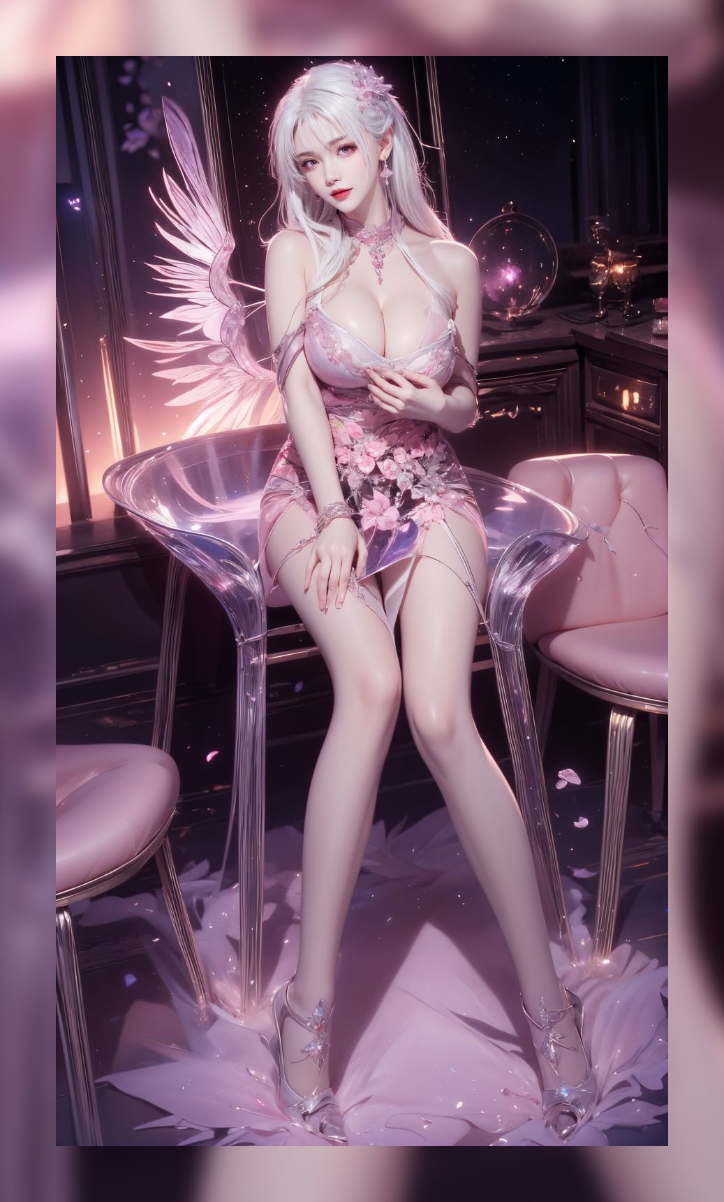 优秀的ai绘画斗破苍穹小医仙超清4k图包壁纸