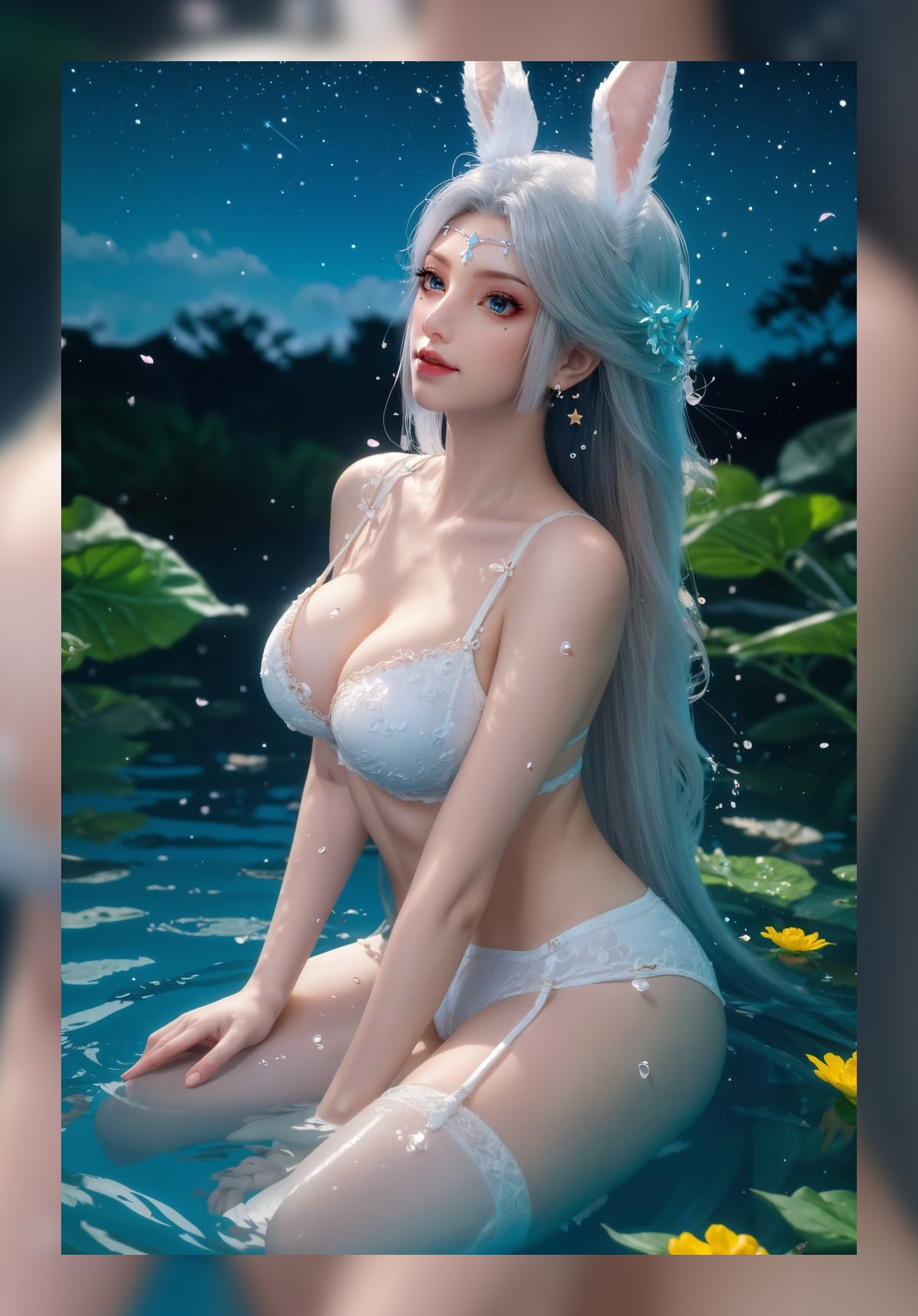 优秀作品ai素材百炼成神宁雨蝶4k图包打包