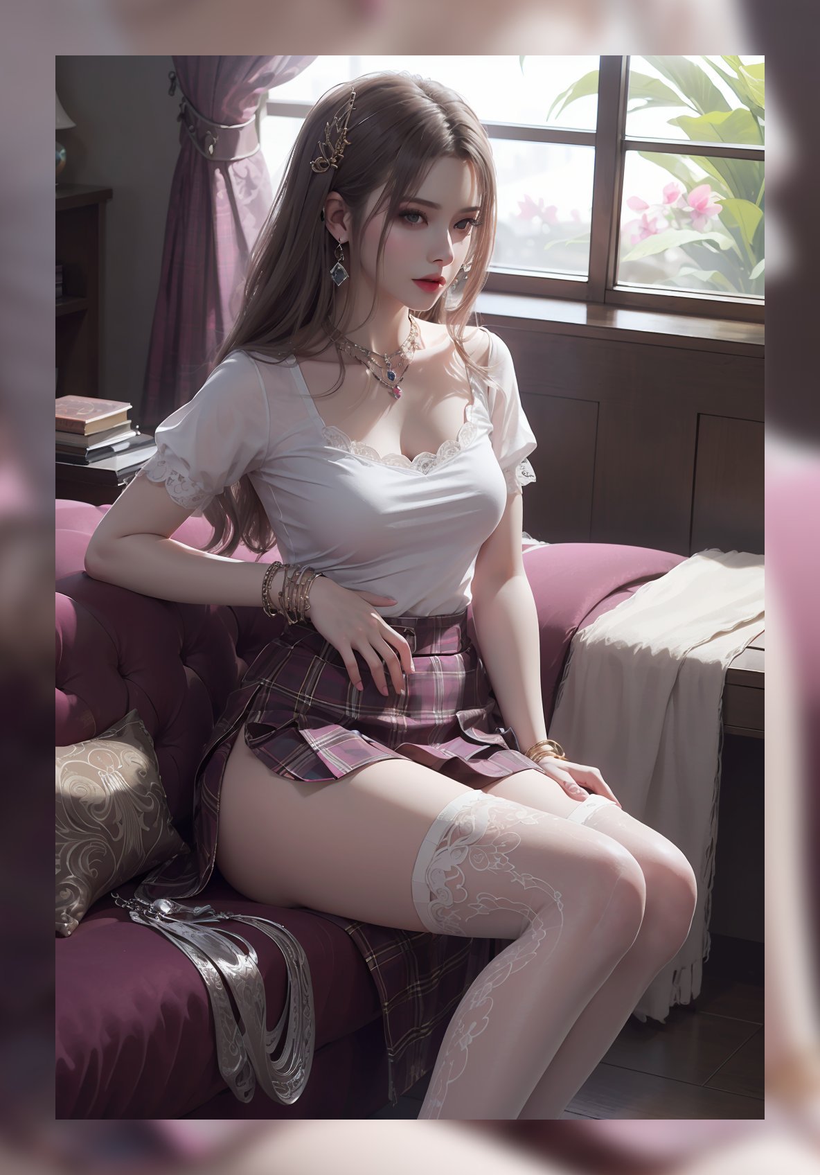 炫酷的ai桌面斗破苍穹小医仙精美8k下载打包