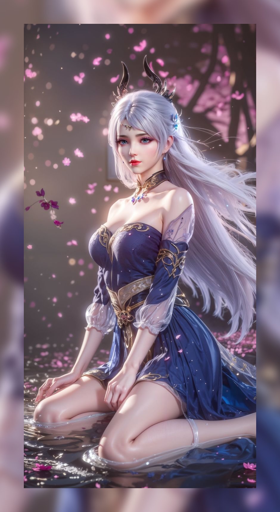 精美的ai作品大主宰洛璃超清晰8k合集壁纸