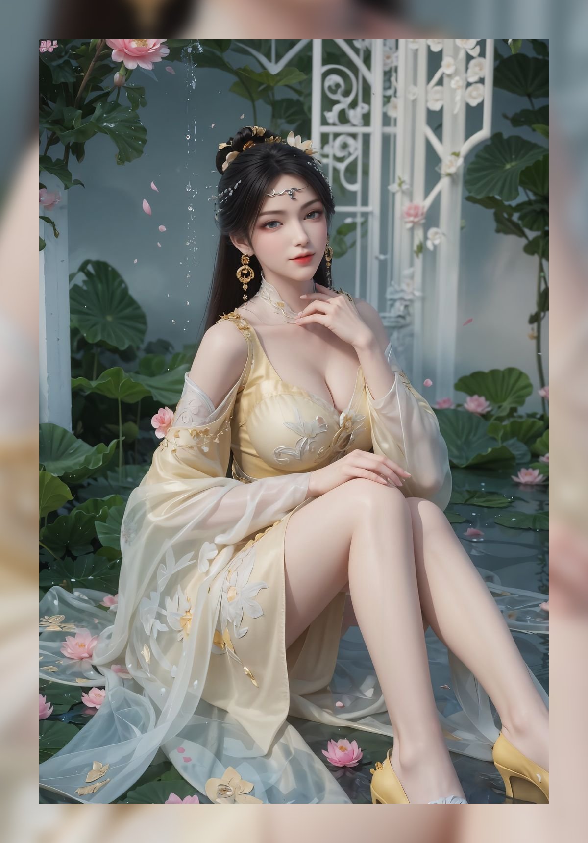 热门性感诛仙金瓶儿超清晰4k壁纸下载