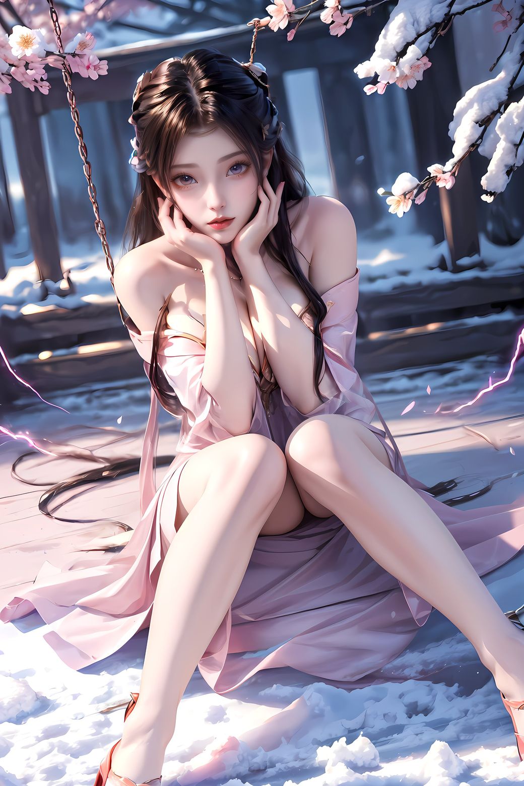 精美的ai壁纸诛仙田灵儿6k合集壁纸