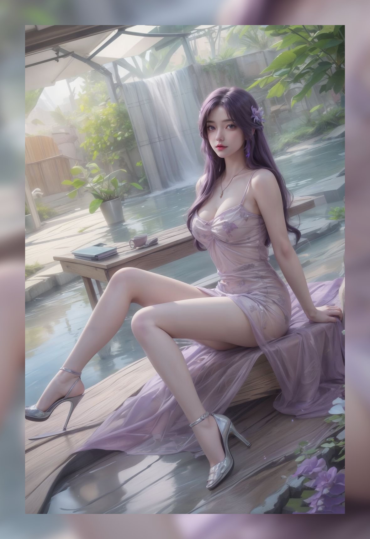 精美的ai绘画完美世界云曦高清8k整理打包