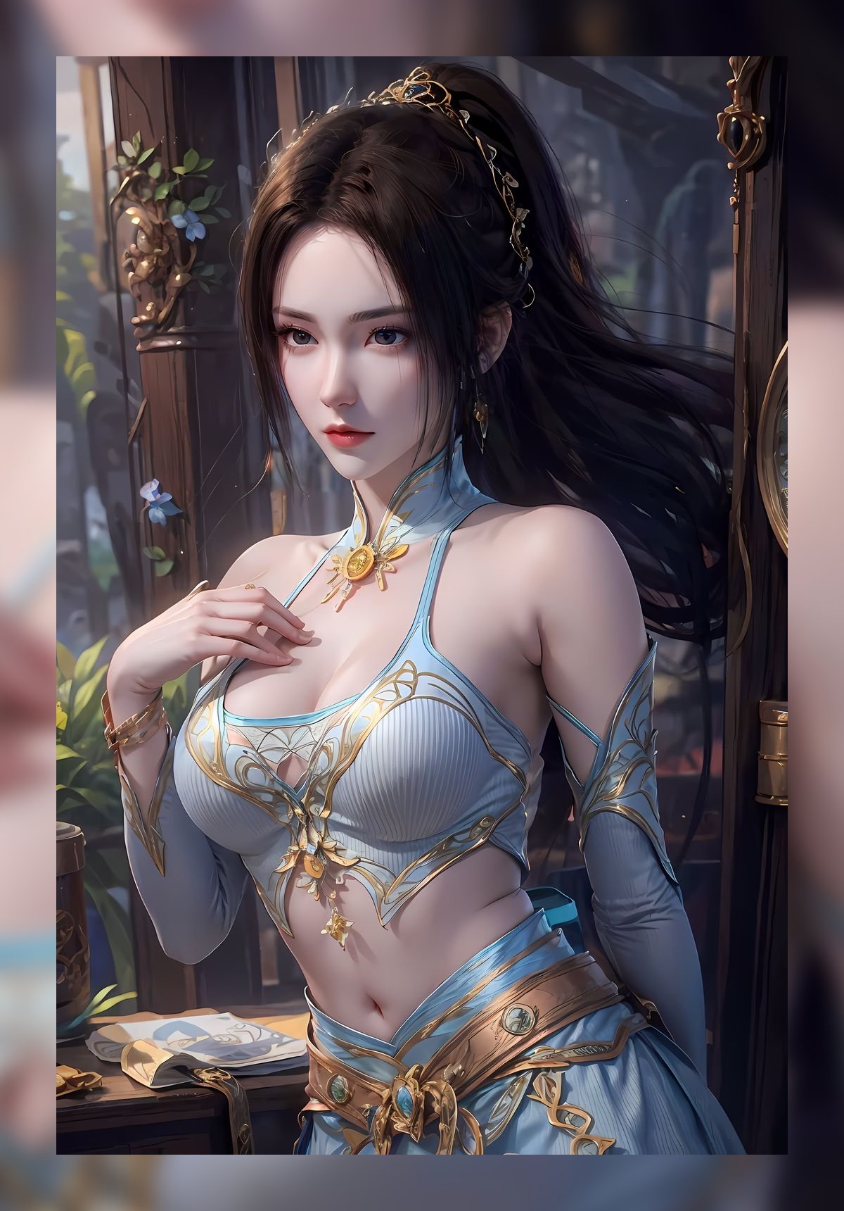 优秀作品ai绘画斗破苍穹纳兰嫣然优质4k压缩包下载